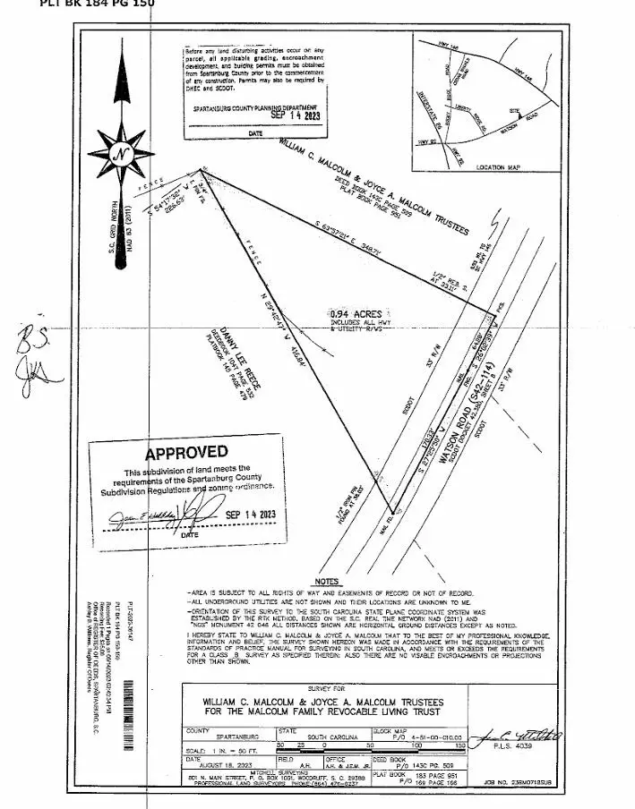 0 Watson Road, Enoree, SC 29335 - #3