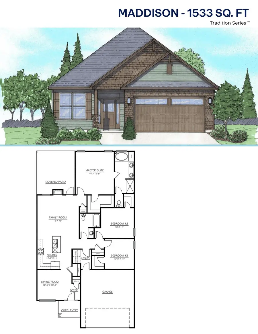 3085 Emberly Drive, Roebuck, SC 29376 - #2