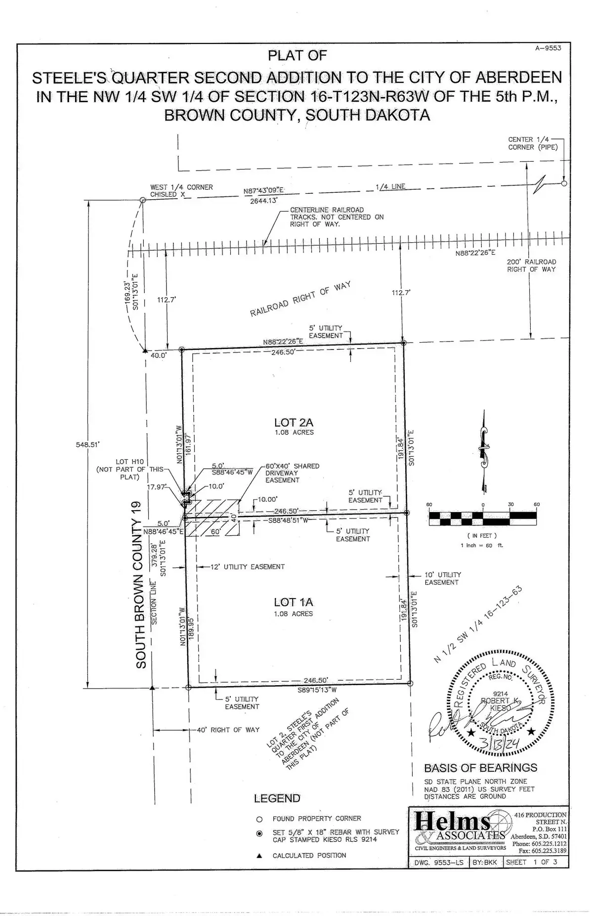 105 S County Road 19, Aberdeen, SD  - #1