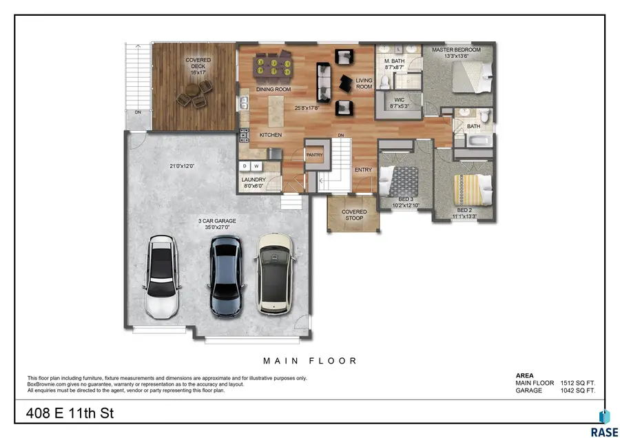 408 E 11th St, Crooks, SD 57020 - #2