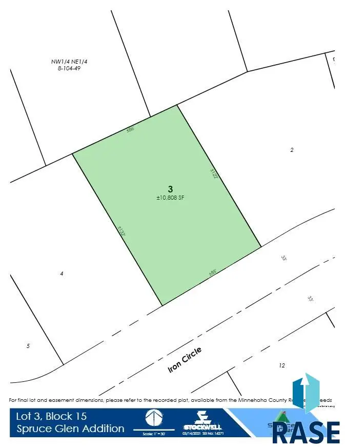 Lot3 Blk15 Iron Cir, Dell Rapids, SD 57022 - #2