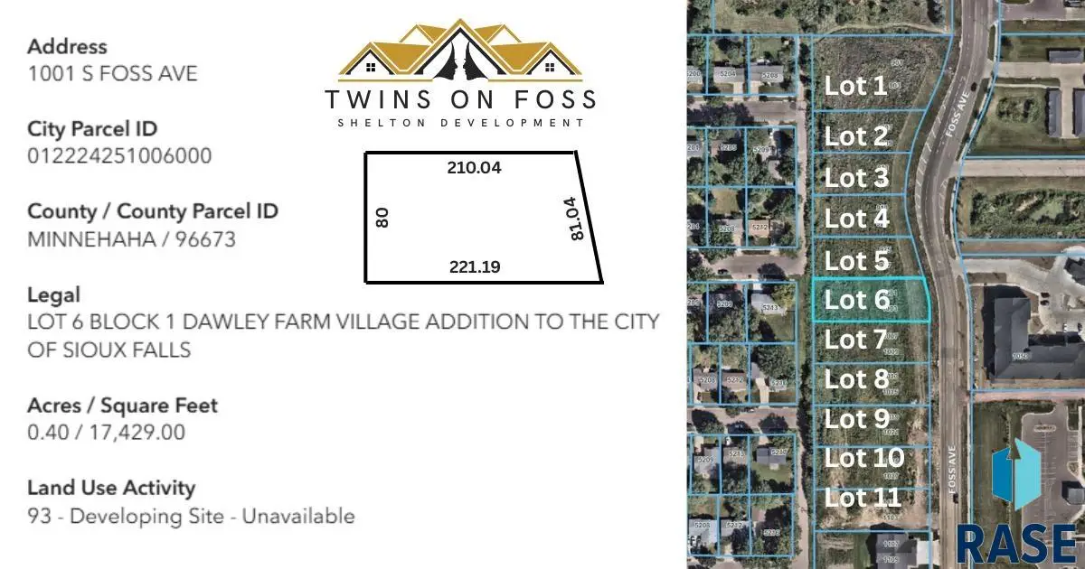 1001 S Foss Ave, Sioux Falls, SD 57110 - #1