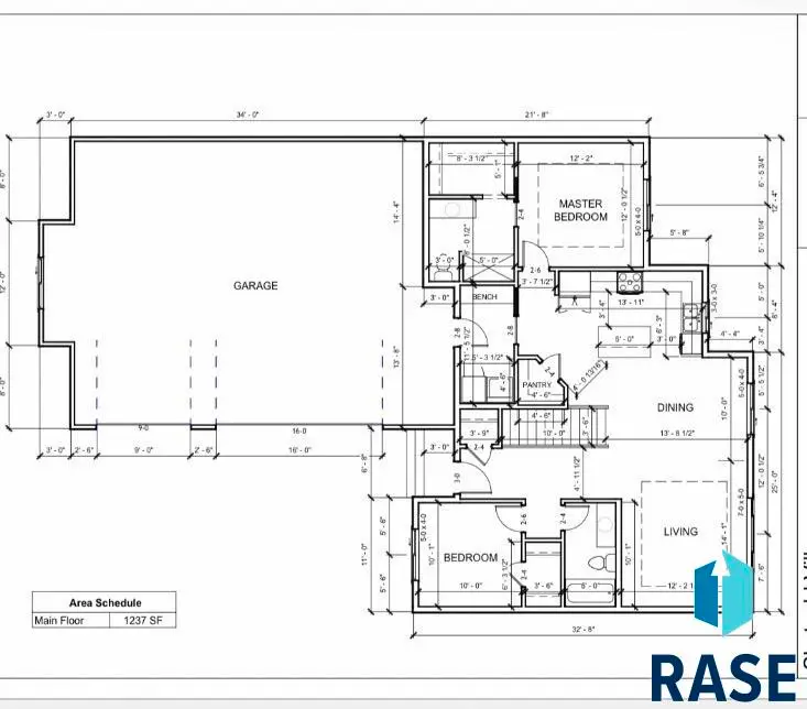 214 7th St, Baltic, SD 57003 - #3