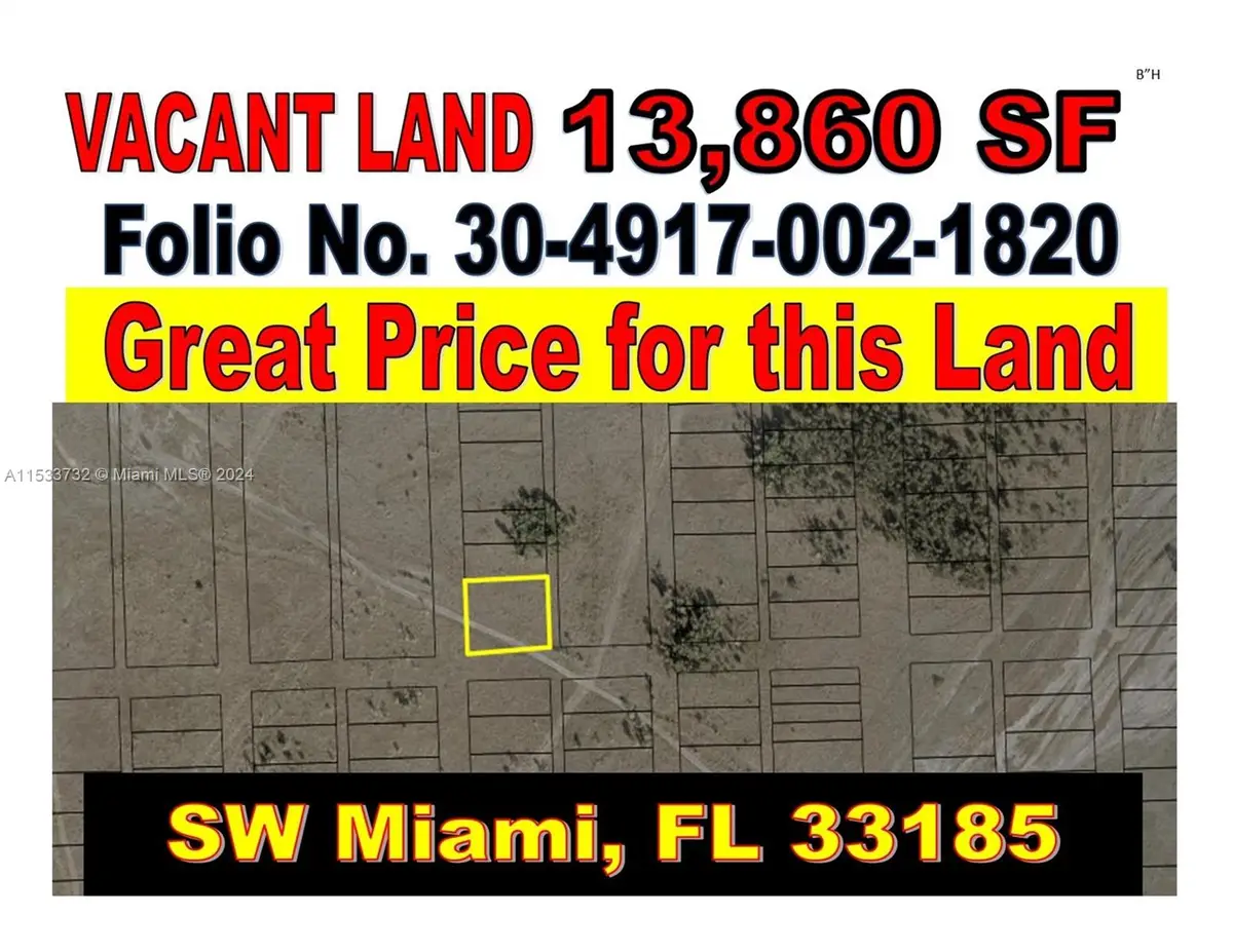 Land South Of Sw 157 Avenue Homestead, Miami, FL 33185 - Image #1