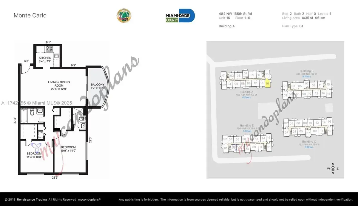 484 NW 165th St Rd #A-516, Miami, FL 33169 - Image #1