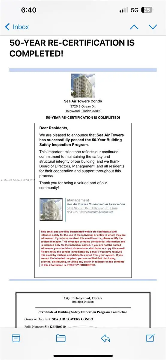 3725 S Ocean Dr #419, Hollywood, FL 33019 - #2