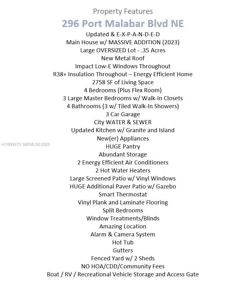 296 Port Malabar Blvd Ne, Palm Bay, FL 32905 - #2