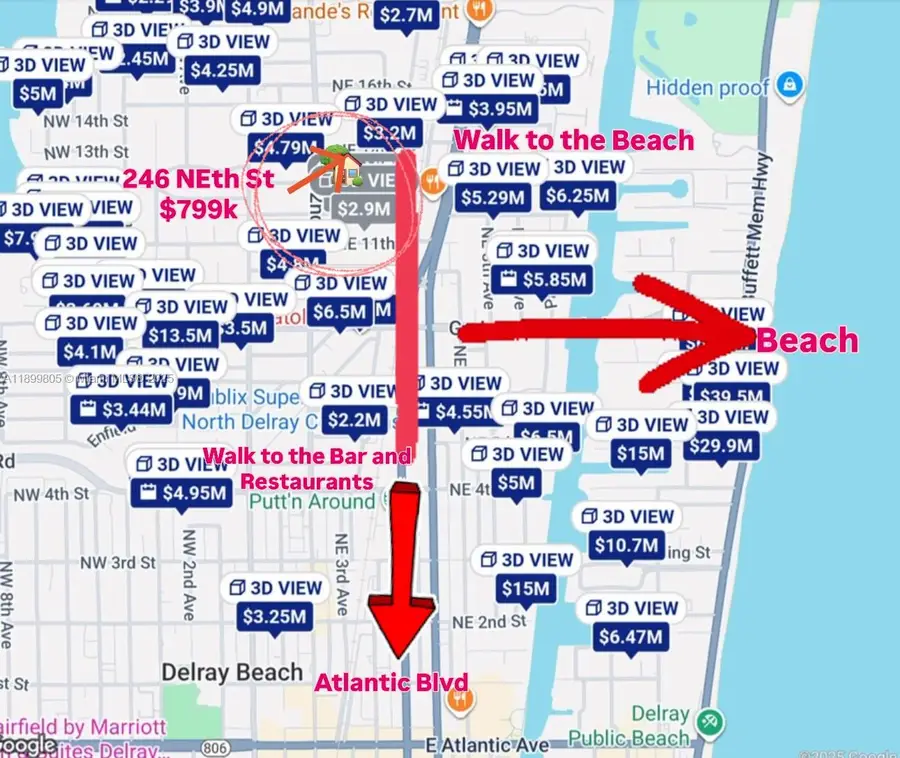 246 NE 13th St, Delray Beach, FL 33444 - #3