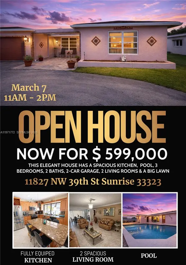 11827 NW 39th St, Sunrise, FL 33323