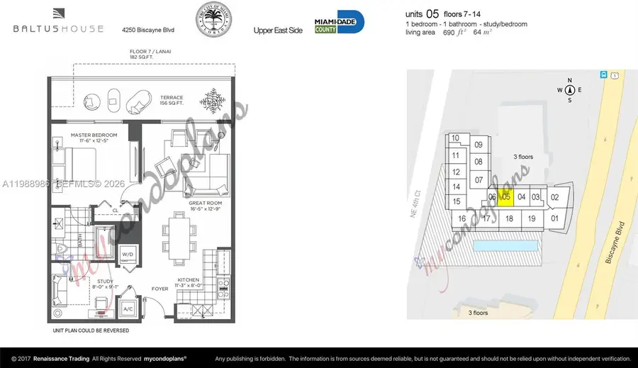 4250 Biscayne Blvd #1205, Miami, FL 33137 - #3