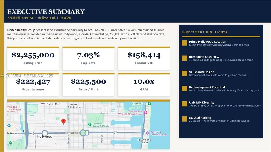 2206 Fillmore St #1-10, Hollywood, FL 33020 - #2