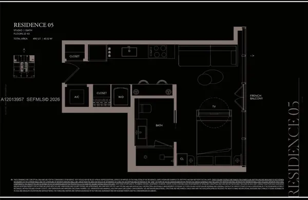 20 NE 11th St #3705, Miami, FL 33132