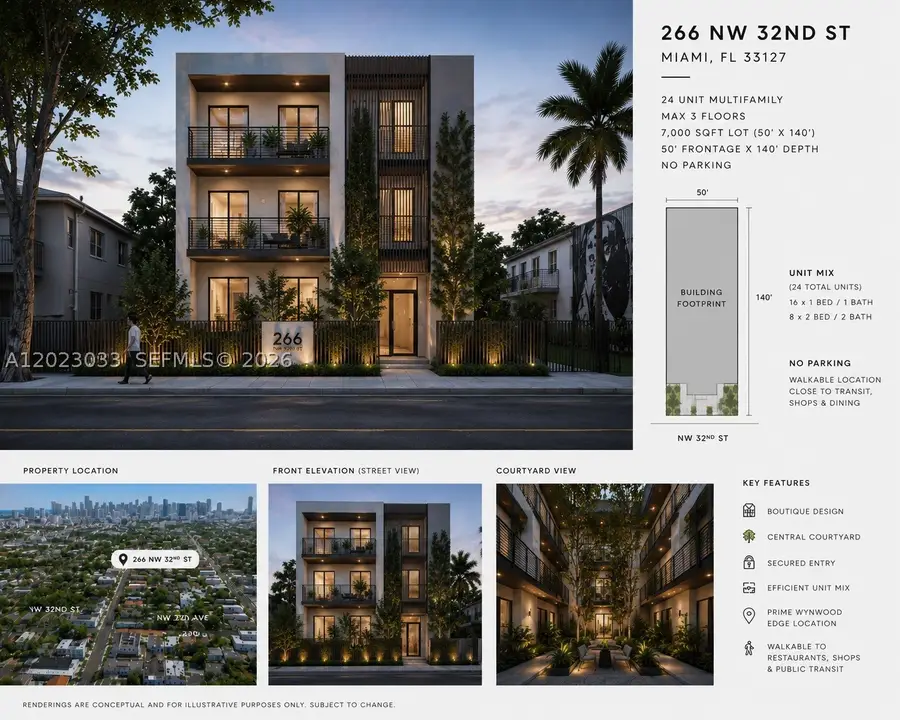 266 NW 32nd St, Miami, FL 33127 - #2