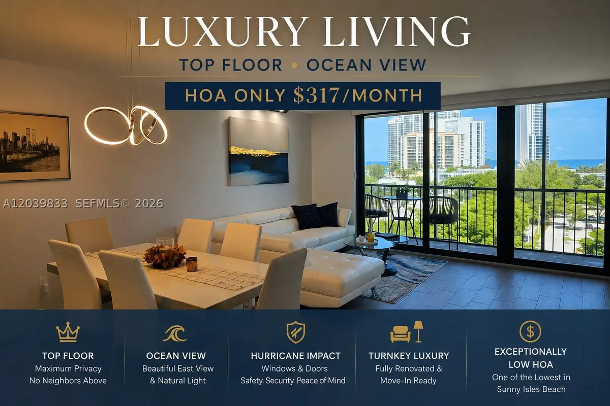 17600 N Bay Rd #N906, Sunny Isles Beach, FL 33160 - #1
