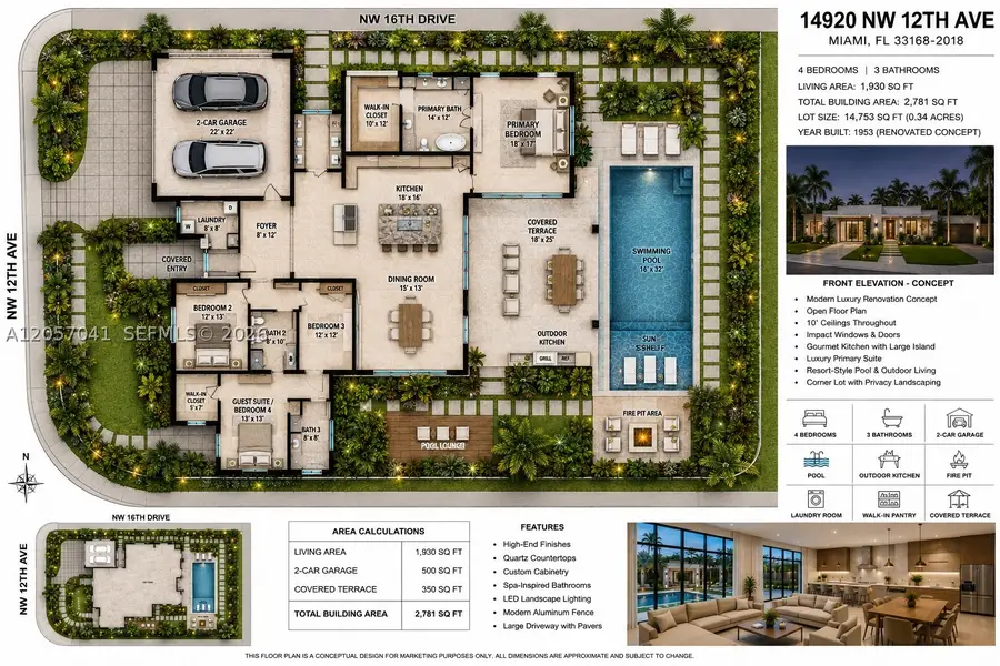 14920 NW 12th Ave, Miami, FL 33168 - #3