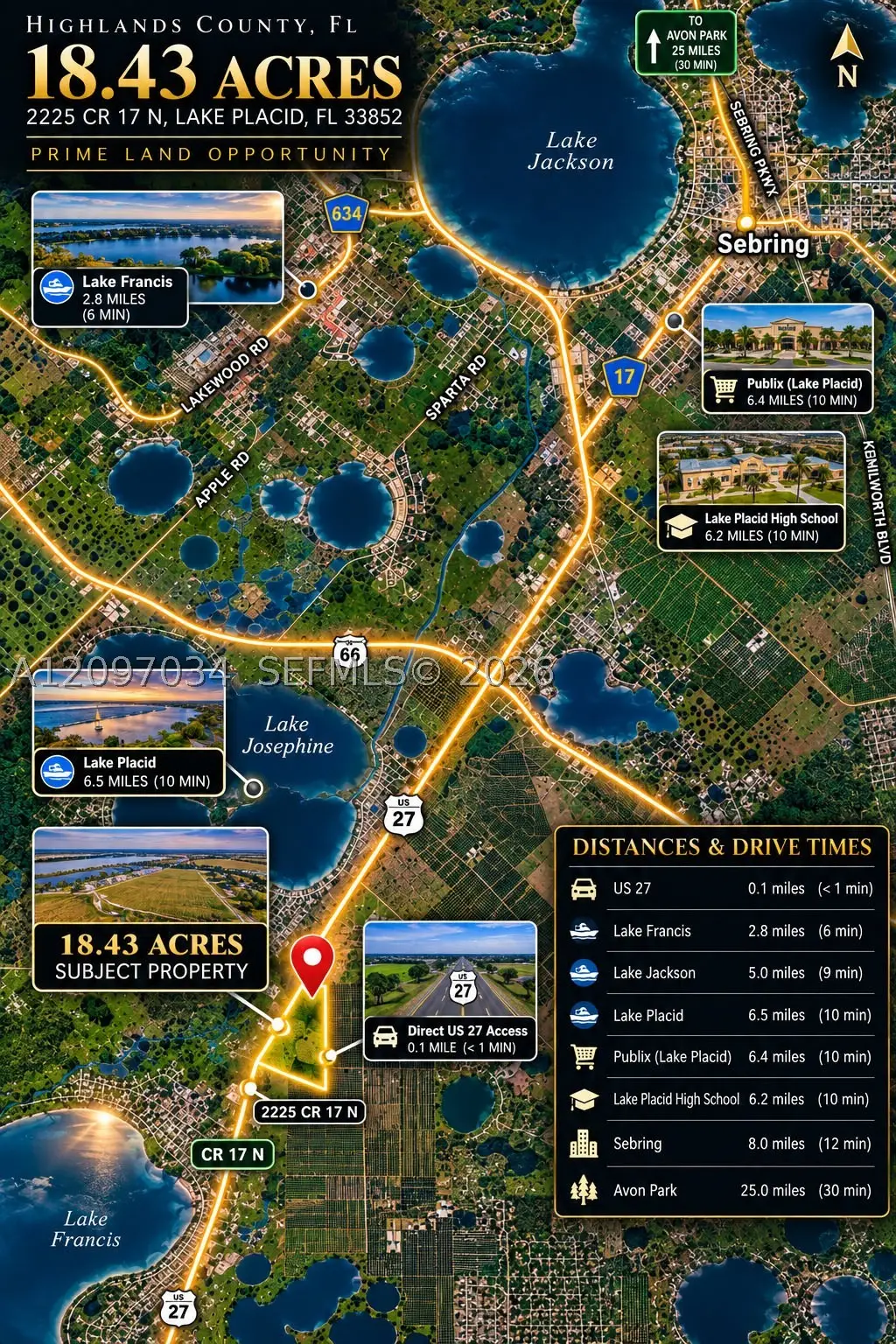 2225 Cr 17 N, Lake Placid, FL 33852 - #1