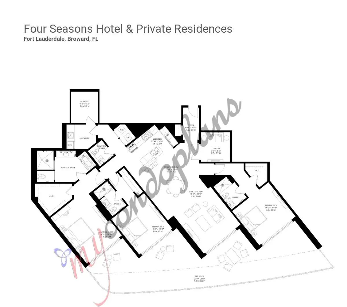 525 N Fort Lauderdale Beach Boulevard #1801, Fort Lauderdale, FL 33304 - #1