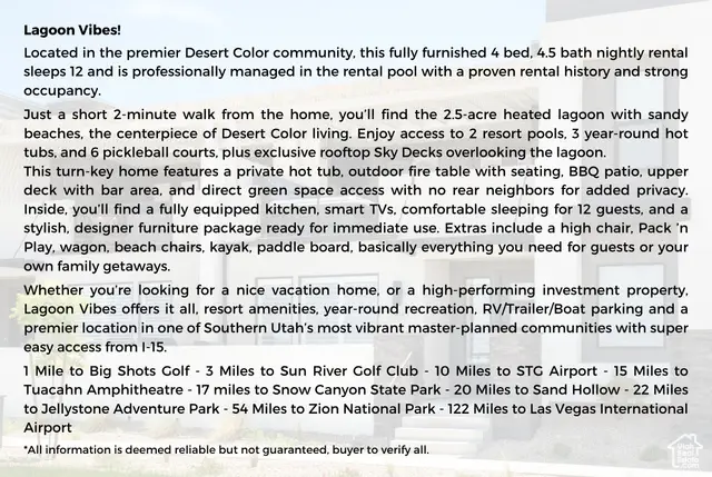 5416 S Aquamarine Ln, Saint George, UT 84790 - Image #2