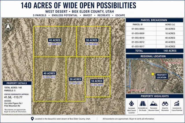See Directions, Grouse Creek, UT 84313 - #1