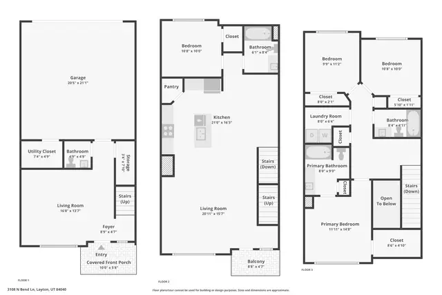 3108 N Bend Ln, Layton, UT 84040 - #2