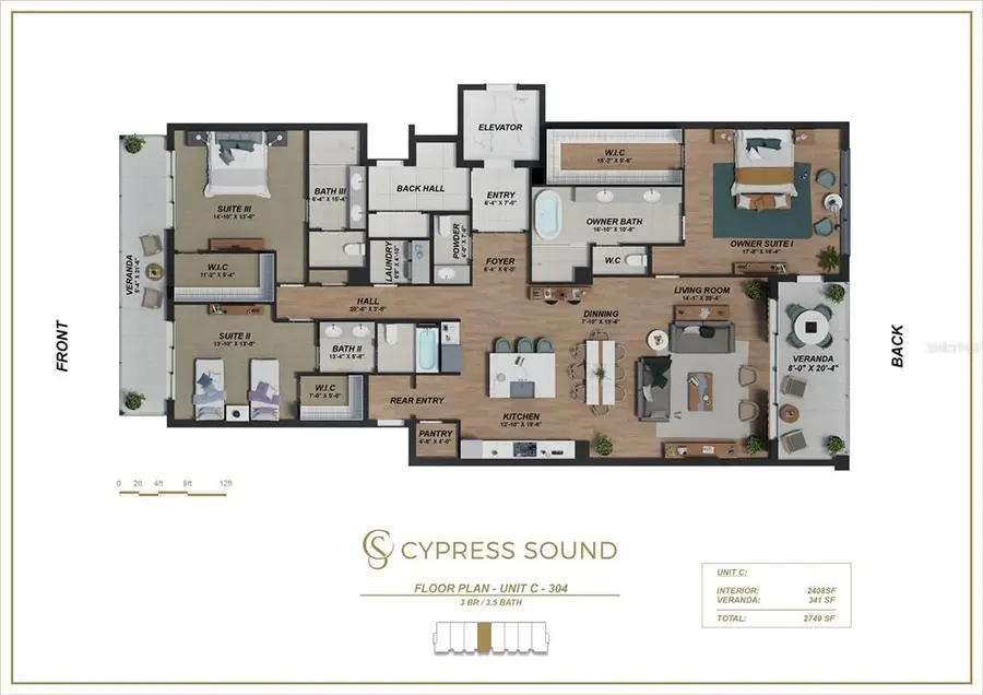 10009 Crisbert Ct Road #304C, Orlando, FL 32836 - #3