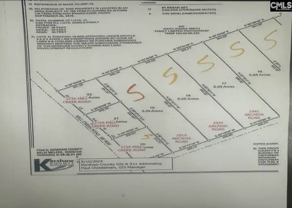 2726 Mill Creek Road, Bethune, SC 29009