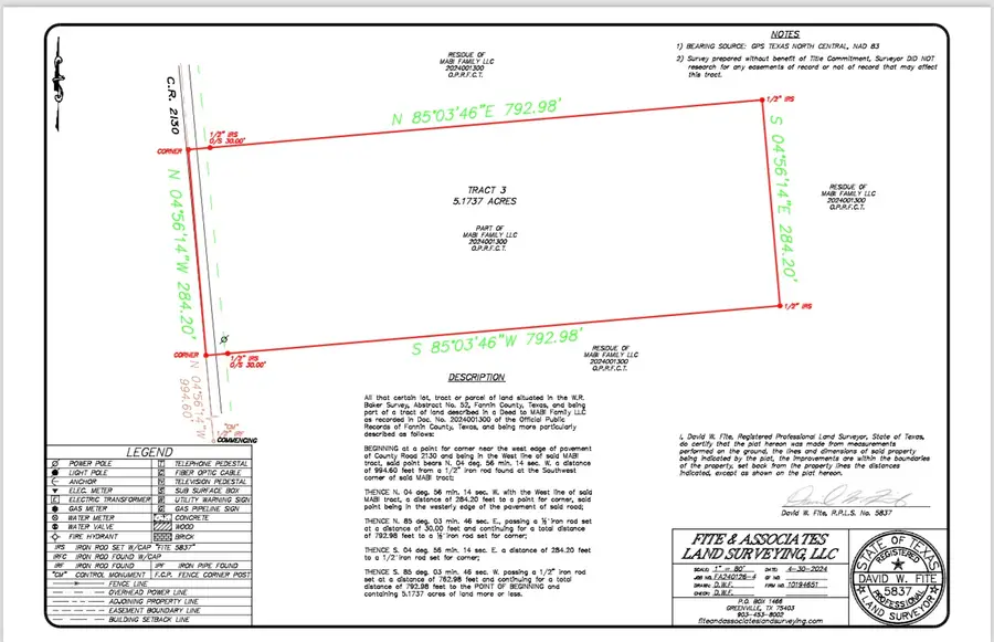 Tract 3 County Rd 2130, Telephone, TX 75488 - Image #2