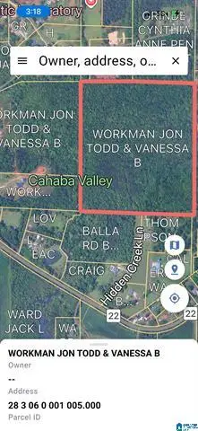 0 HIDDEN CREEK LANE, Montevallo, AL 35115