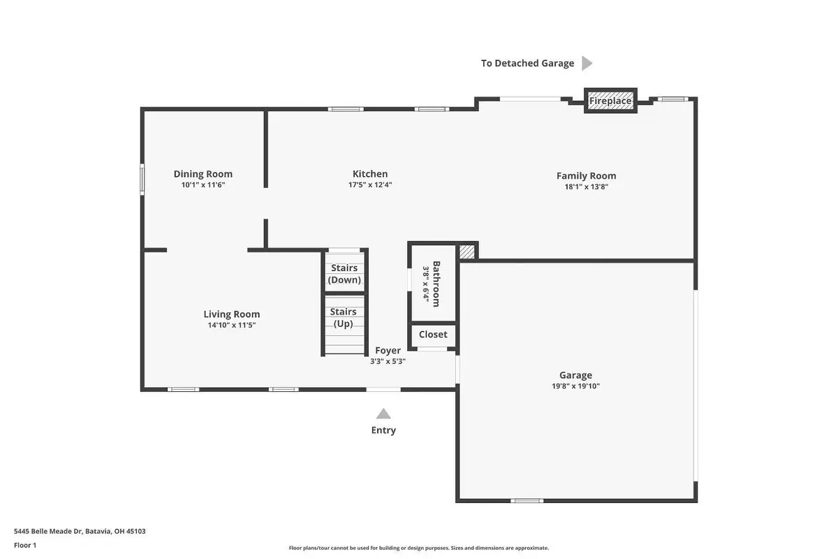 5445 Belle Meade Drive, Stonelick, OH 45103 - #1