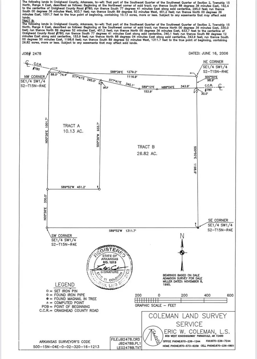 10 Cr 780 #Acres, Jonesboro, AR 72401 - Image #3