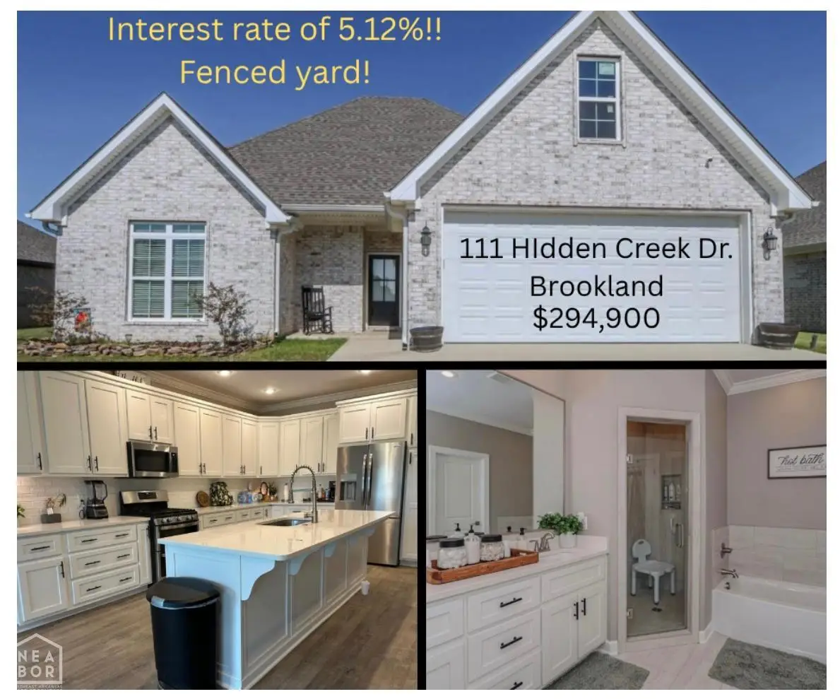 111 Hidden Creek Dr., Brookland, AR 72417 - Image #1