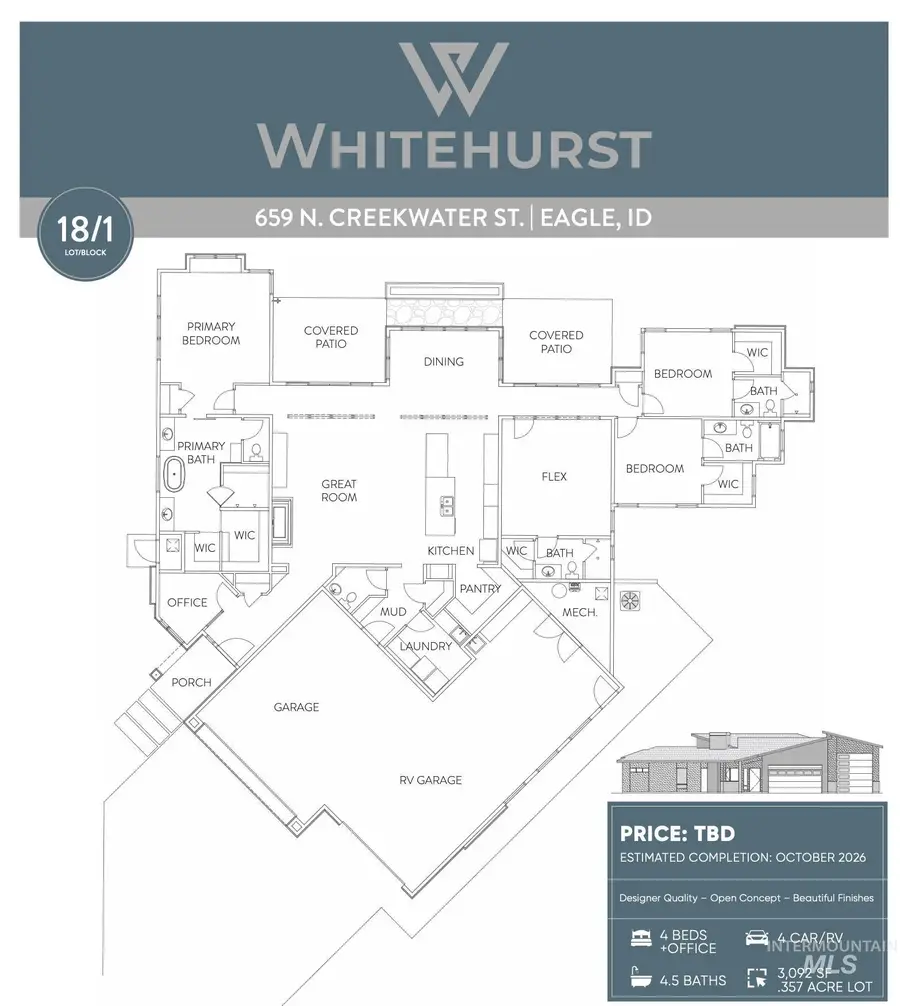 659 N Creekwater Ave, Eagle, ID 83616 - #2