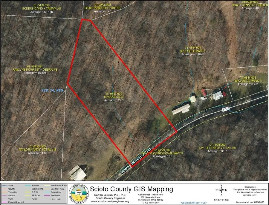 0 Dennison Rd, Wheelersburg, OH 45694 - Image #2