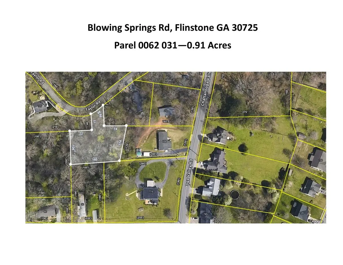 0 Blowing Springs, Flintstone, GA 30725 - #1