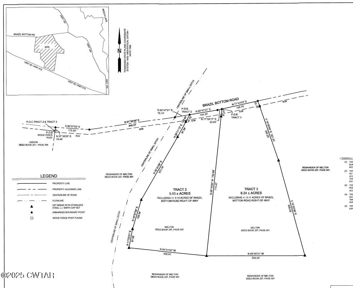 000 Tract 3 Brazil Bottom Rd, Lexington, TN 38351 - Image #1