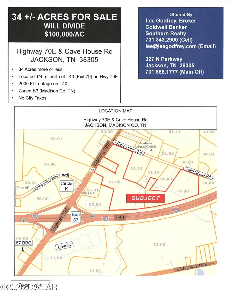 0 Hwy 70e & Cave House Road, Jackson, TN 38305 - #2