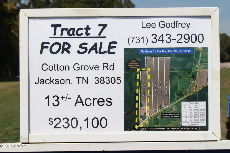 353 Cotton Grove Rd (tract 7 ), Jackson, TN 38305 - #2