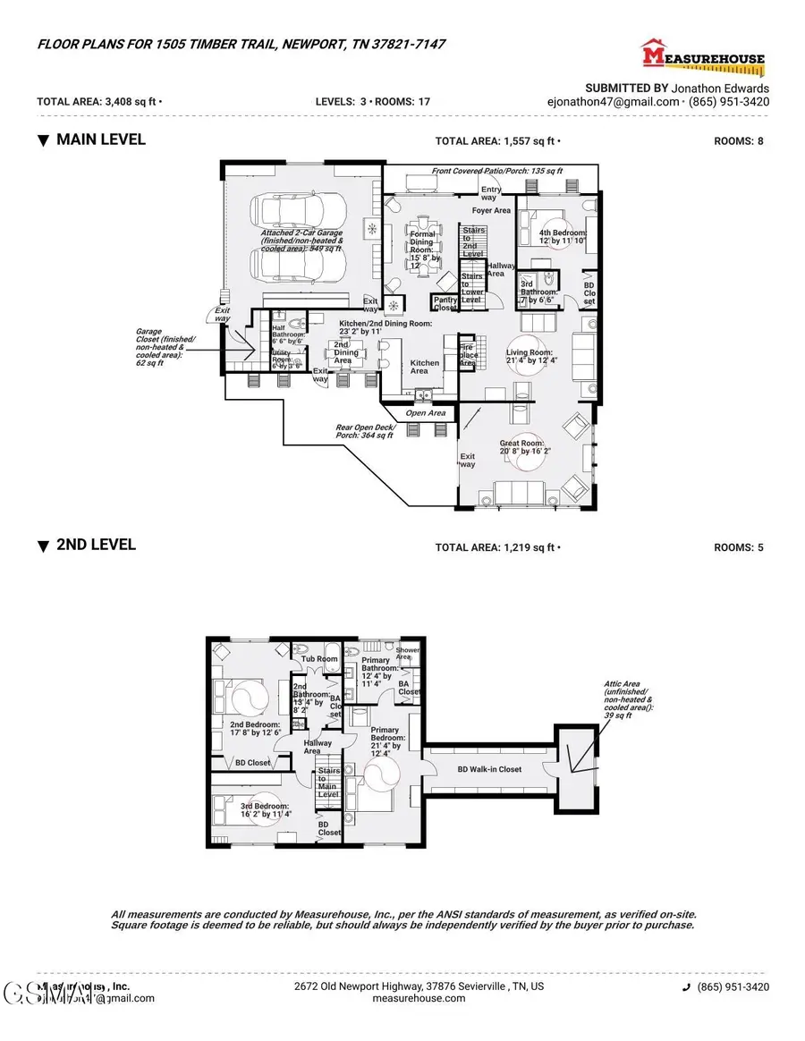 1505 Timber Trail, Newport, TN 37821 - #3