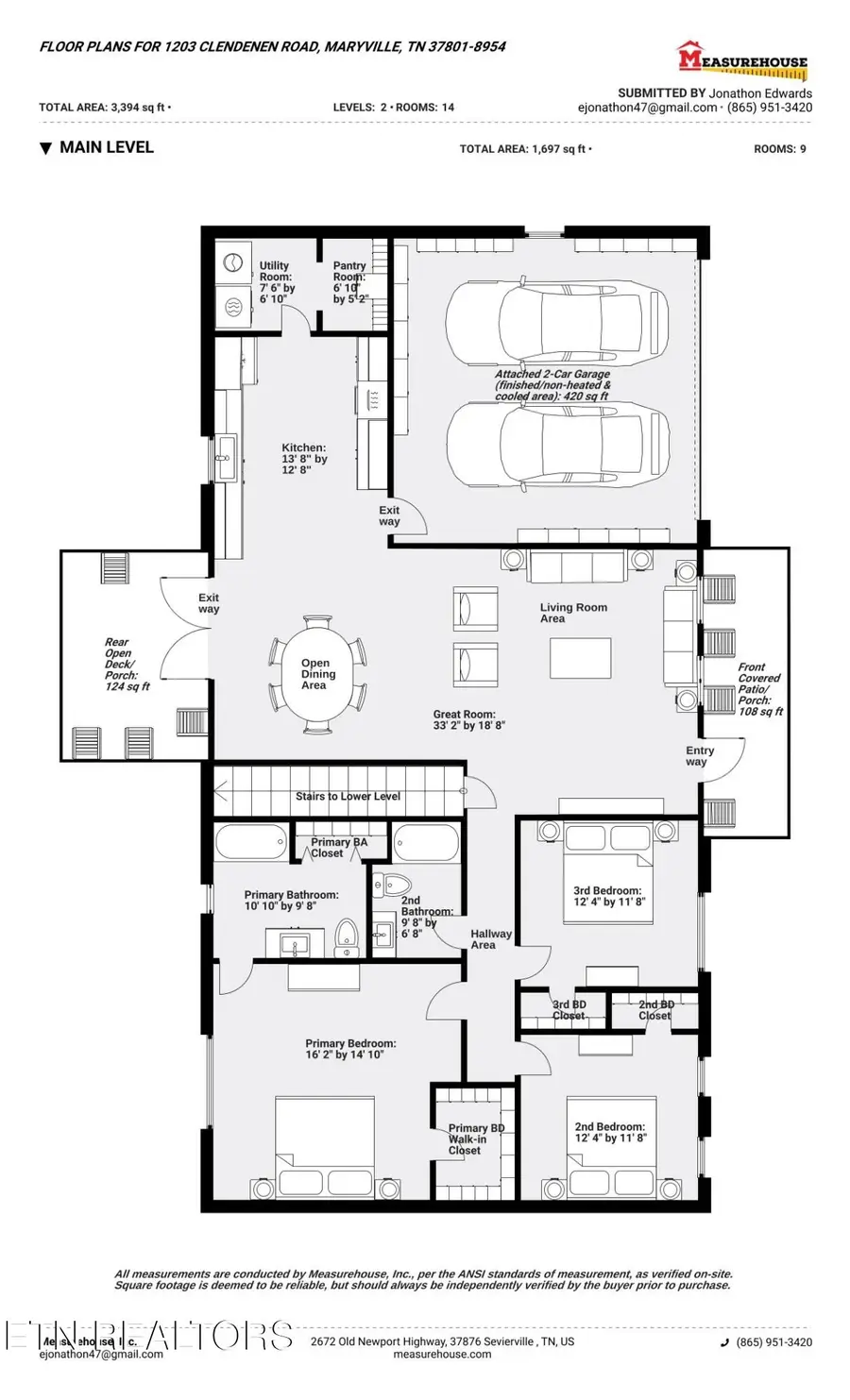 1203 Clendenen Rd, Maryville, TN 37801 - #2