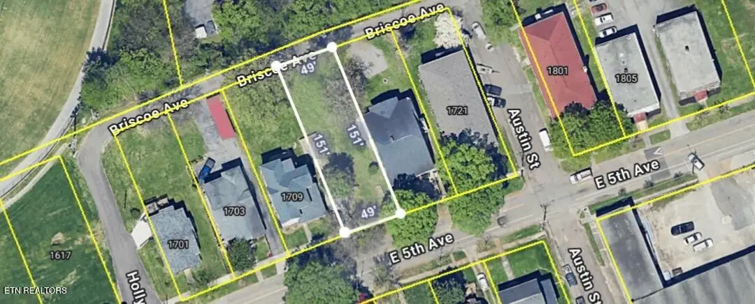 1713 E 5th Ave, Knoxville, TN 37917 - #1