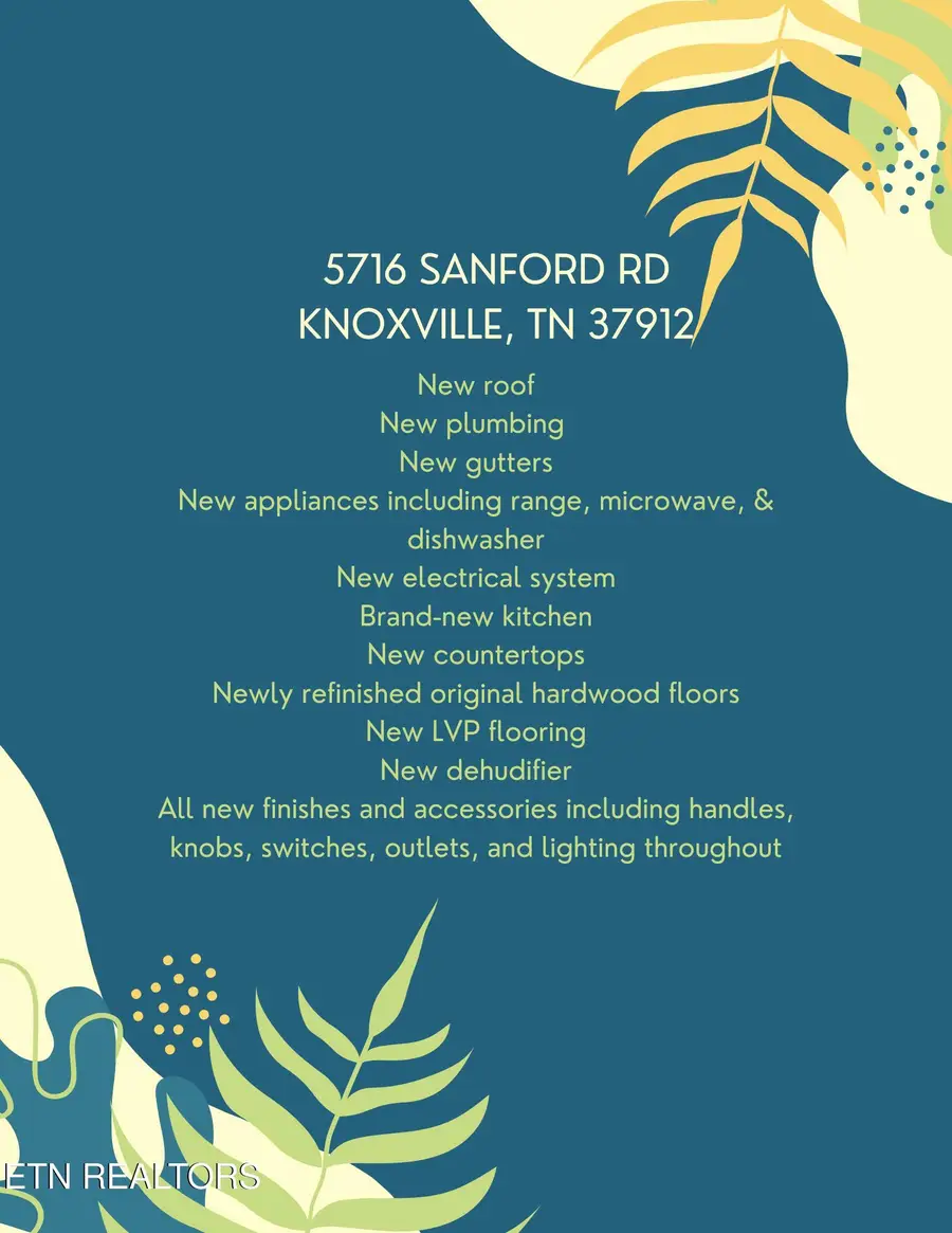 5716 Sanford Rd, Knoxville, TN 37912 - #2