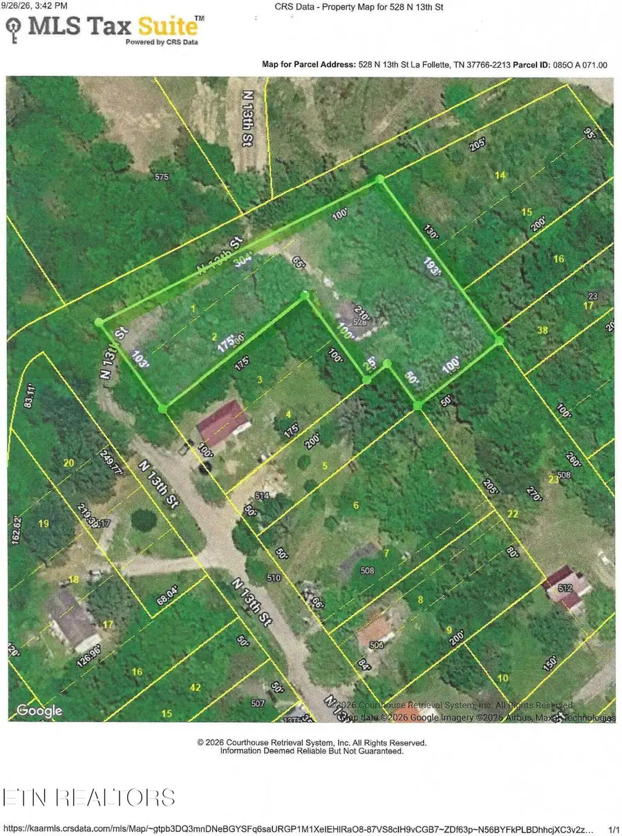 528 N 13th St, Lafollette, TN 37766 - #3