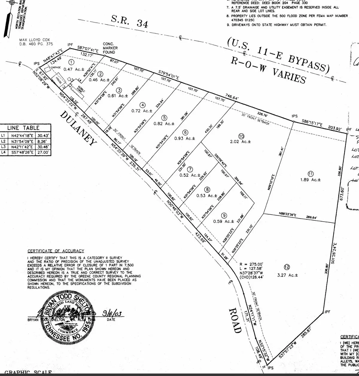 lot 12 Dulaney Road, Mosheim, TN 37818 - #1