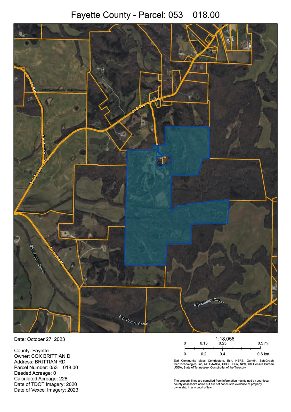 0 BRITTON RD, Somerville, TN 38068 - Image #1