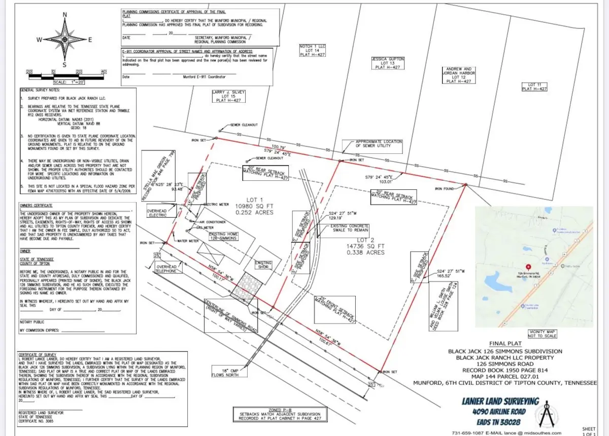 SIMMONS RD, Munford, TN 38058 - Image #1