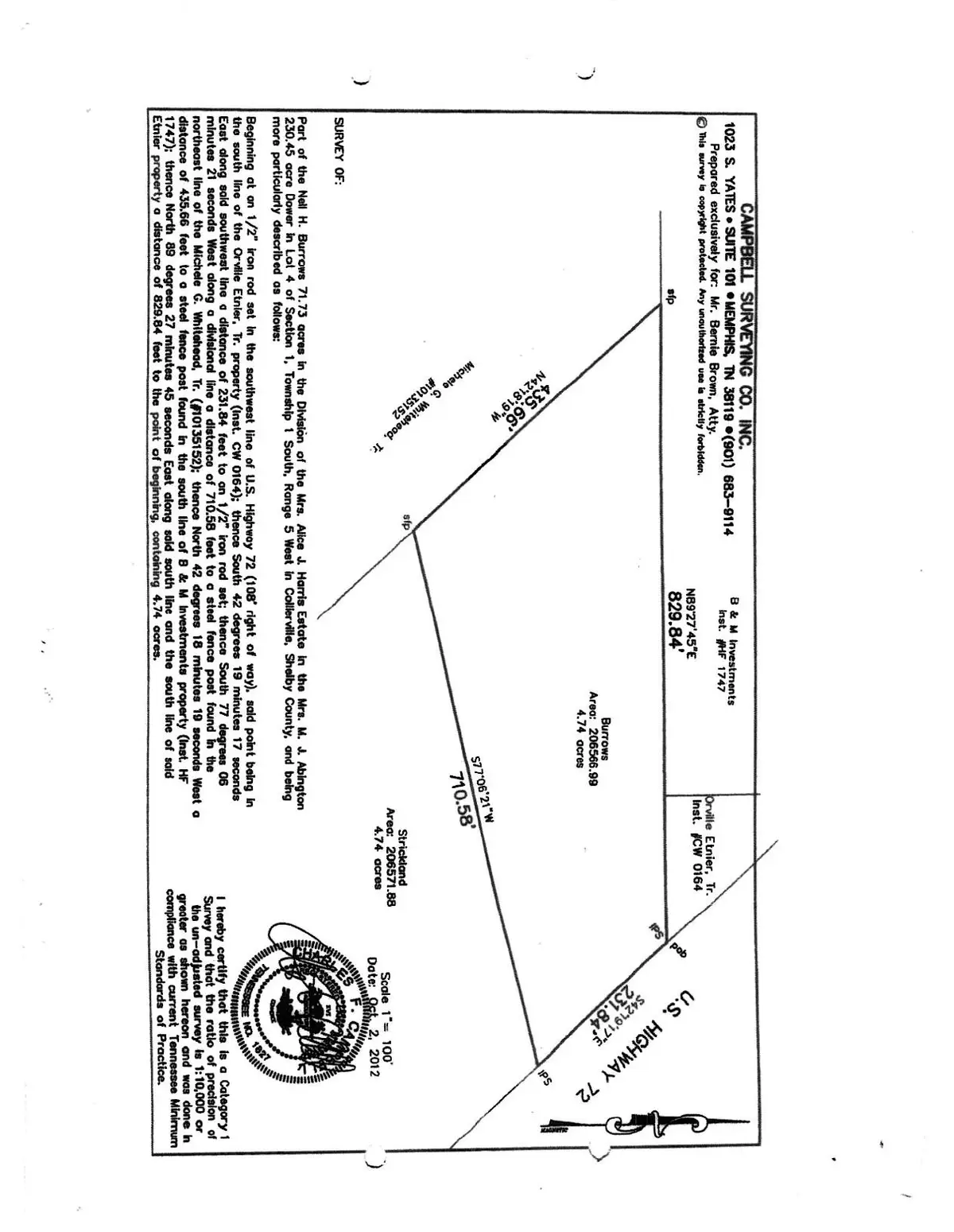 0 HWY 72 HWY, Collierville, TN 38017 - Image #1