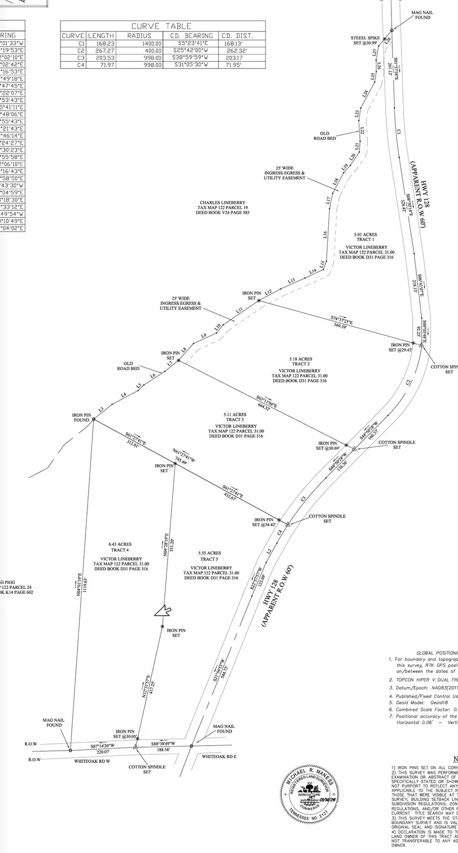 TRACT 4 WHITEOAK CREEK RD, Clifton, TN 38425 - #3