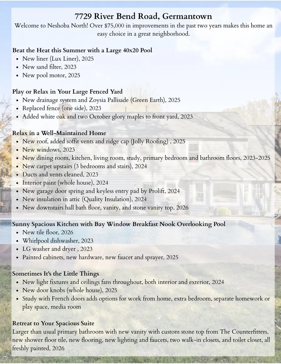 7729 RIVER BEND DR, Germantown, TN 38138 - #3