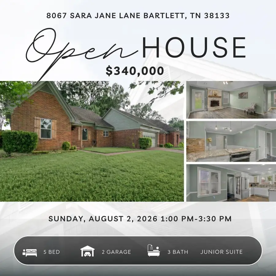 8067 SARA JANE LN, Bartlett, TN 38133 - #2