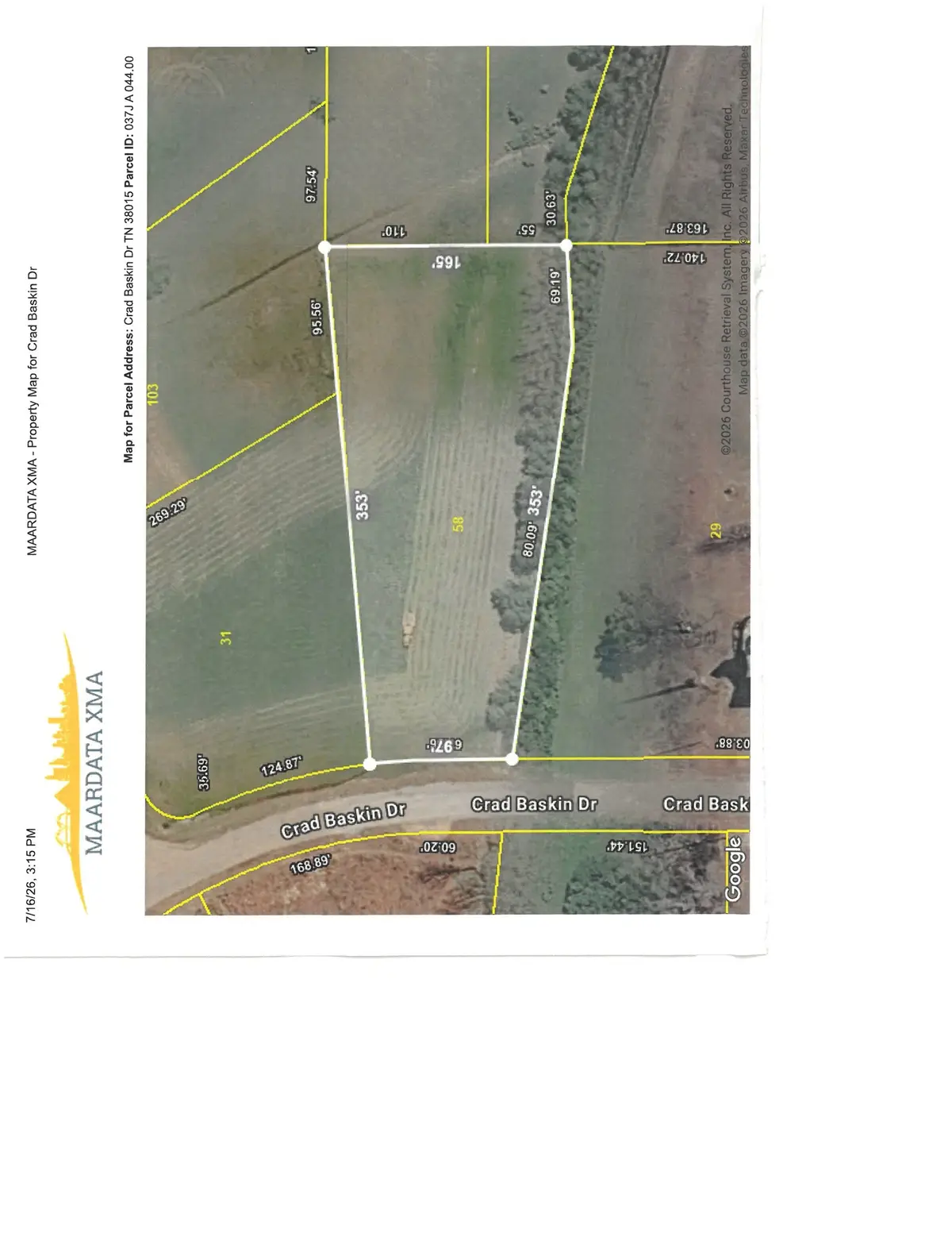 LOT 44 CRAD BASKIN RD, Burlison, TN 38015 - #1